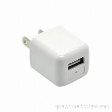 5V US Travel AC Wall Charger for Mobiles, MP4 Players, PSP, iPhone and iPad